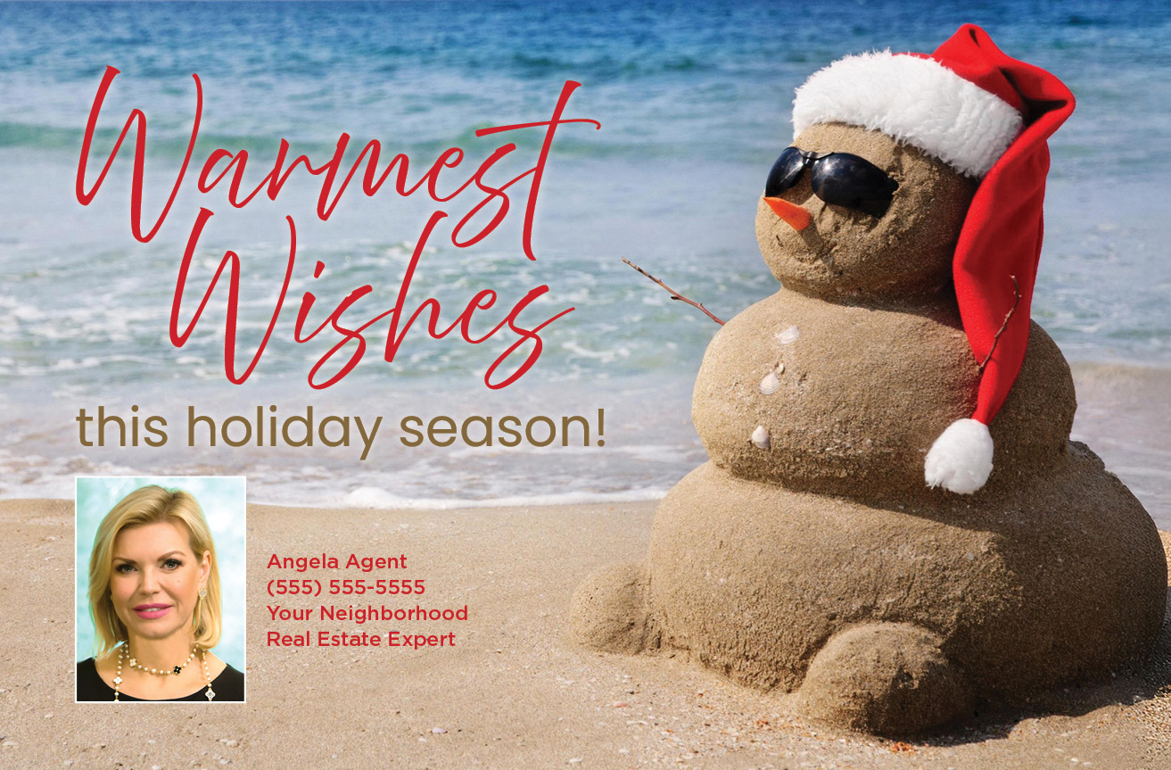 Warmest Wishes - Sand Snowman