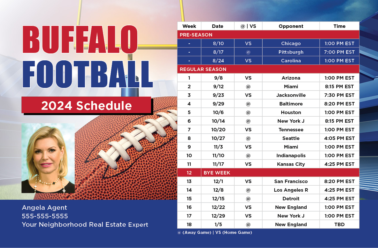 2024 Football Schedule - Buffalo