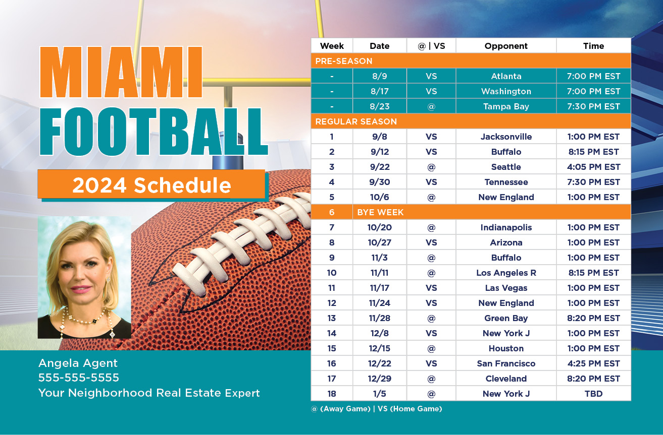 2024 Football Schedule - Miami