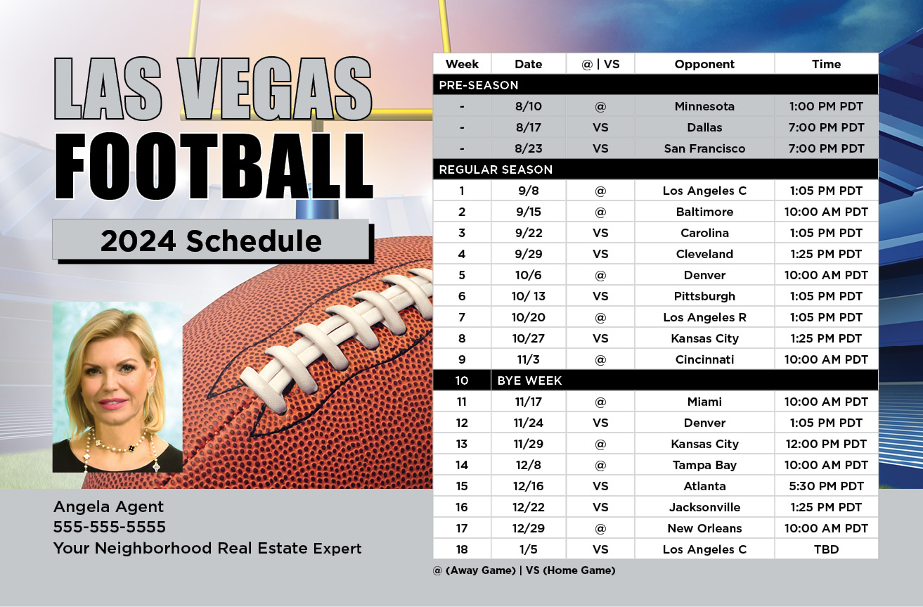 2024 Football Schedule - Las Vegas