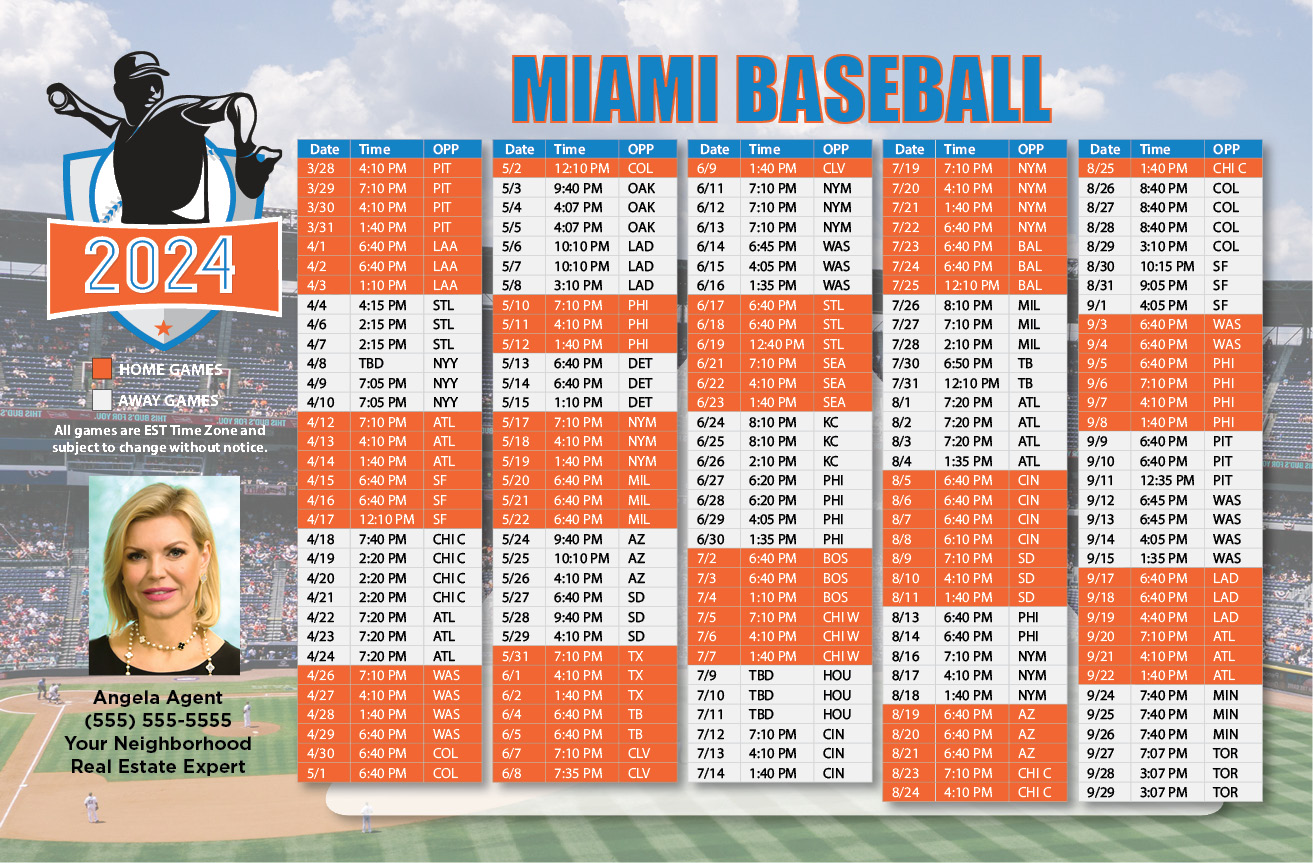 2024 Baseball Schedule - Miami