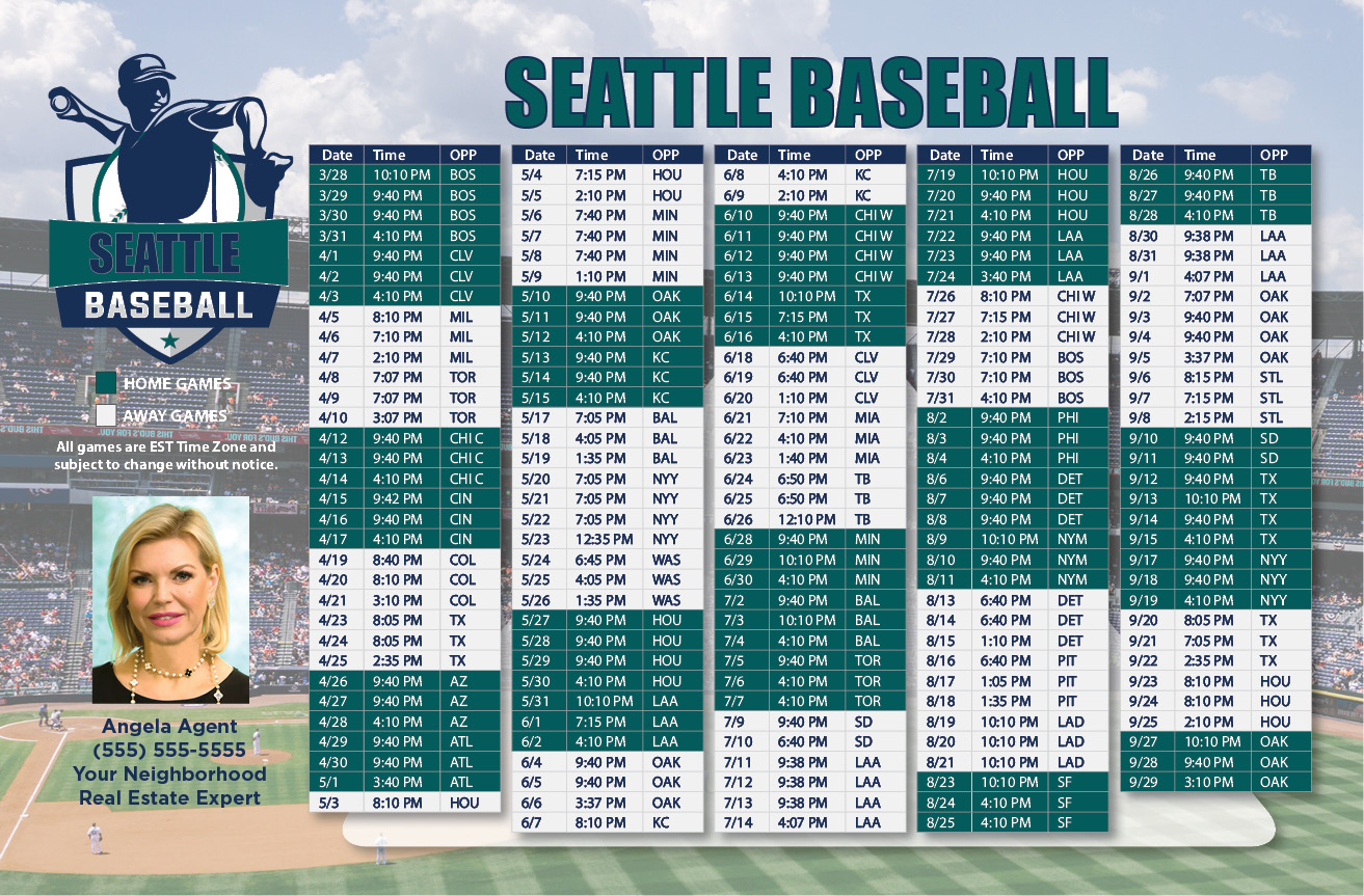 2024 Baseball Schedule - Seattle