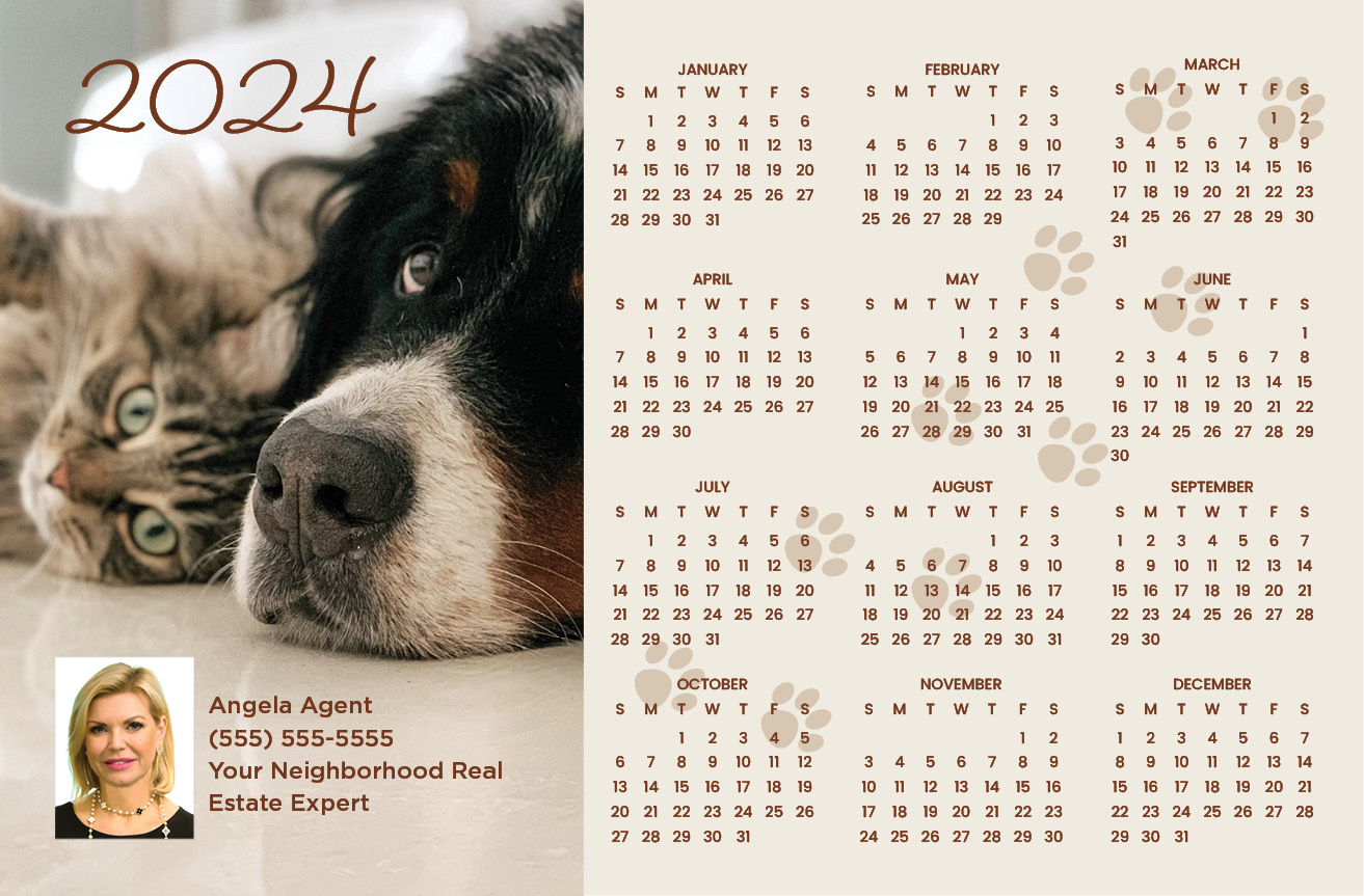 2024 Dog-Cat Calendar