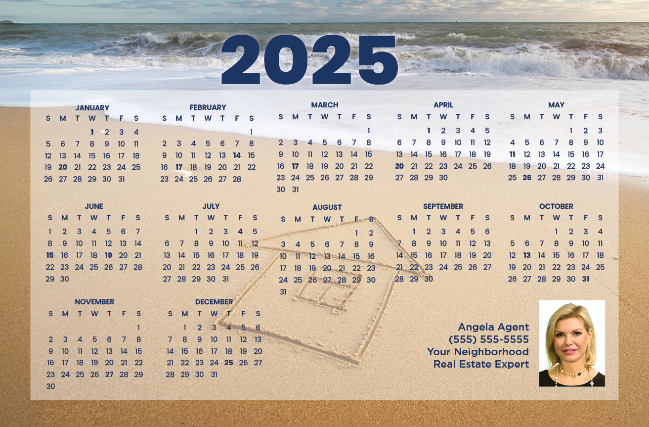 2025 Calendar Sand