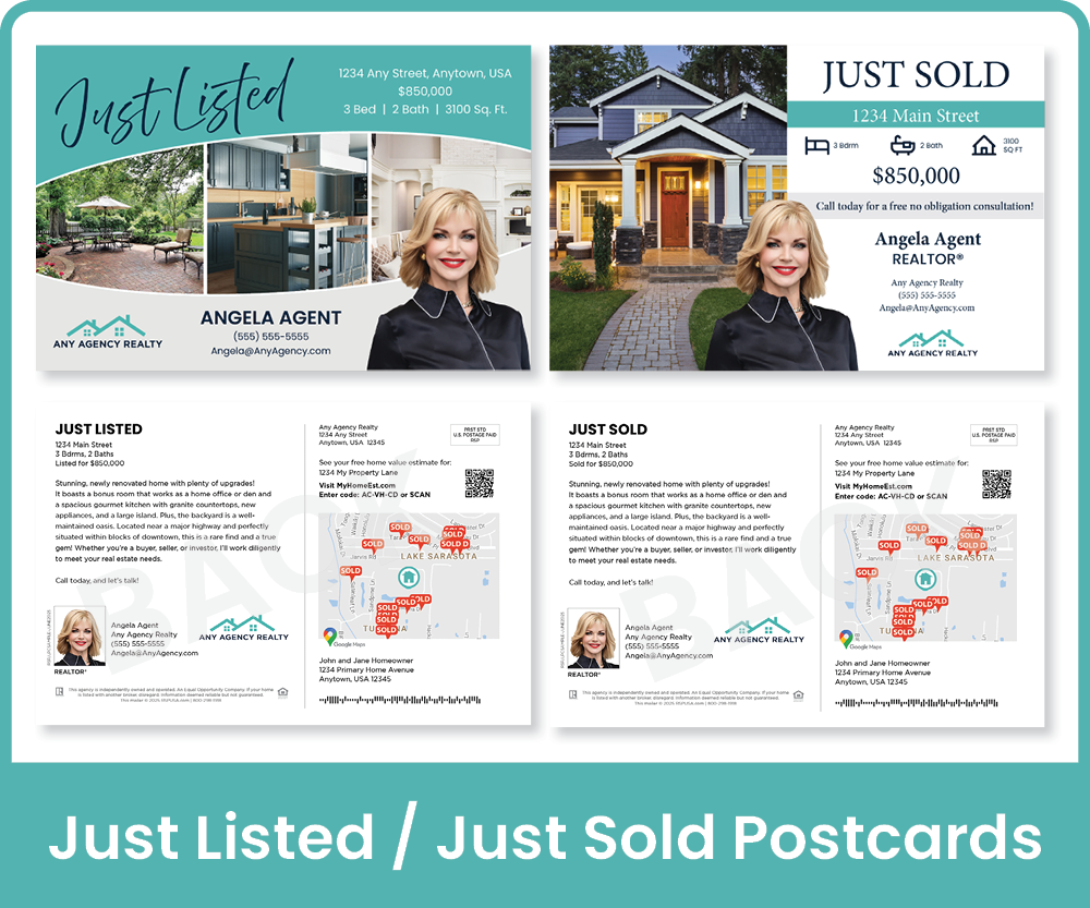 Just Listed/Sold Postcards Just Listed/Sold Postcards