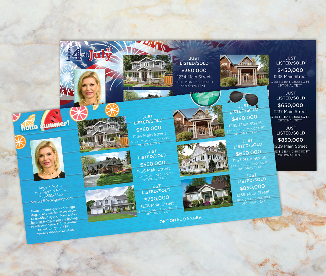 Multi-Property Postcards